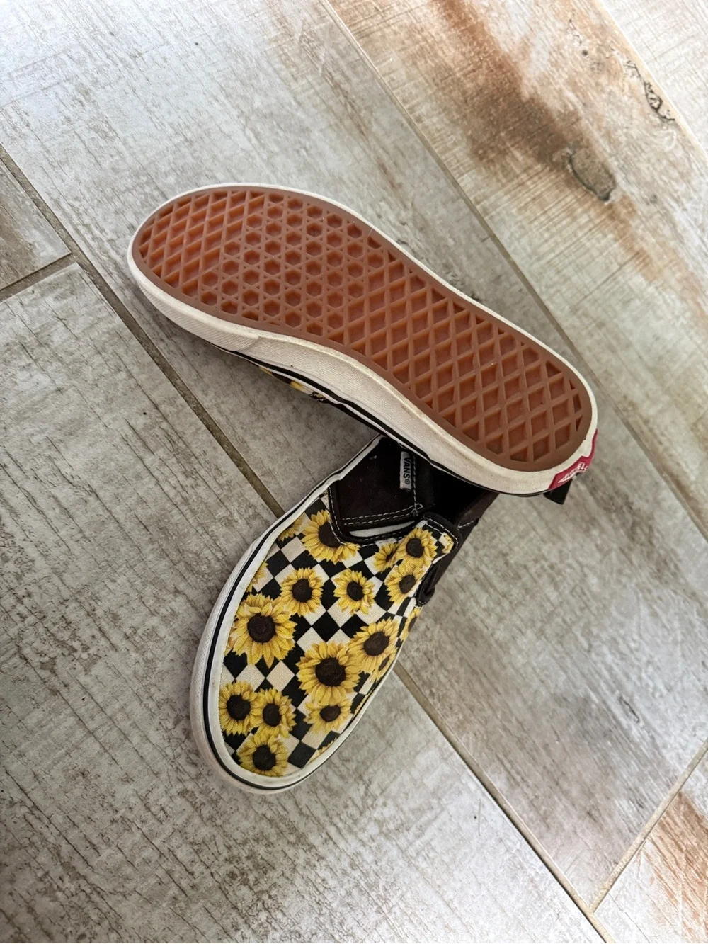 Classic Vans Missy Slip-On Shoes- Size 4